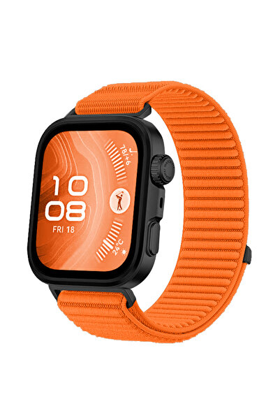 VOYO Huawei Watch Fit 4 / Fit 4 Pro / Fit 3 Kordon Kayış Bez Hasır Bileklik K...