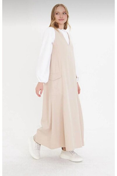 Aris collection Gömlekli Spor Uzun Rahat Jile Elbise 2'li