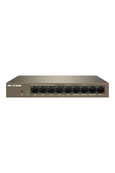 IP-COM 8-port Gigabit PoE+ router, 95W, 1 RJ45 port, Management - M20-8G-PoE