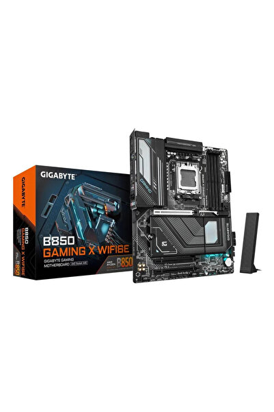 Gigabyte B850 GAMING X WIFI6E, 4xDDR5, 3xM.2, DP, HDMI, Type-C, Wi-Fi6E, Bluetooth 5.3, AM5 Soket GA