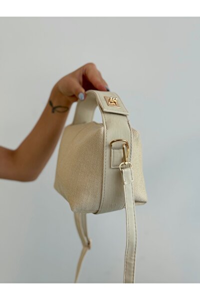 KIRASE Brand New Model Plain Straw Look Quality Adjustable Strap Shoulder, Crossbody, Hand and Arm Bag