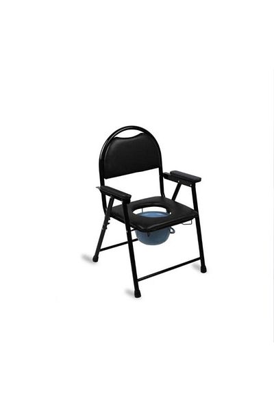 DORRA Leather shower chair with back and armrests JL8996
