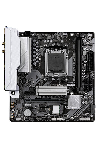 Gigabyte B650M GAMING WIFI6E, Rev.1.2, 2xDDR5, M.2, HDMI, D-Sub, Wi-Fi 6E, Bluetooth v5.3, AM5 Soket