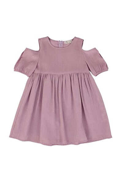best kids Girl's Lilac Off-the-Shoulder Dress