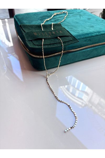 Miltonia Sequin Y Necklace