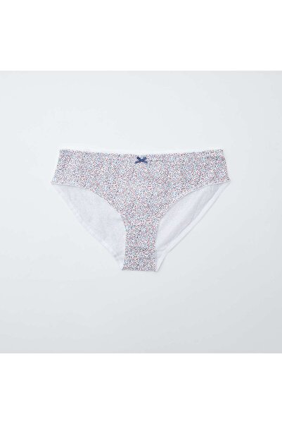 KIABI Pack of 3 stretch cotton briefs BLUE