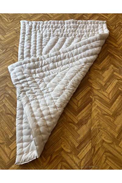Cotivo 100% Natural Hand Knitted Handmade Baby Wool Quilt 95X145