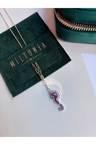Miltonia Sea horse y necklace