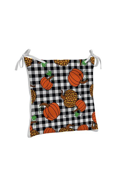 yok yok evim eve dair her şey 9 Puntal Meyve Patterned Pofuduk Living Room Balcony Garden Kitchen Chair Cushion