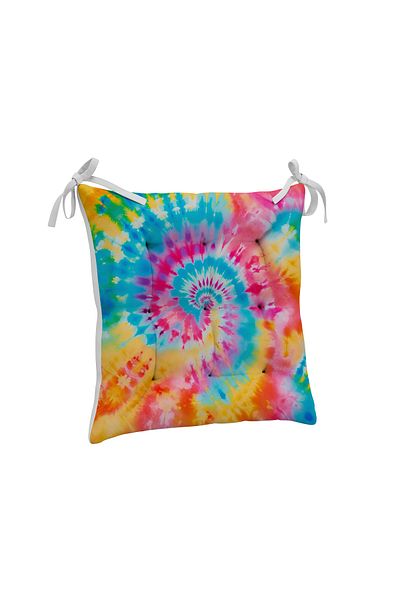 yok yok evim eve dair her şey 9 Puntal Geometry Patterned Fluffy Living Room Balcony Garden Kitchen Chair Cushion