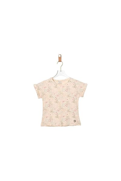 Babexi Flower Printed Tshirt Ecru