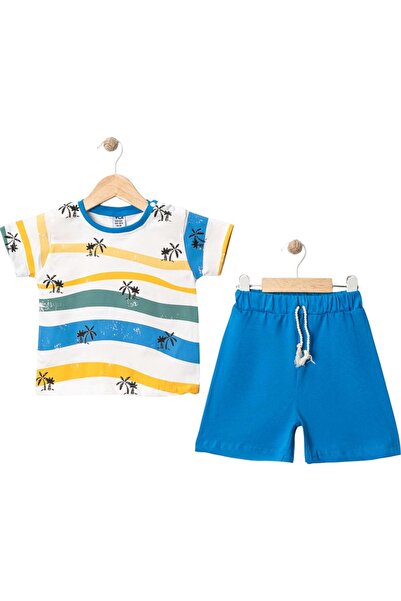 Babexi Palm Printed Shorts Suit Saks