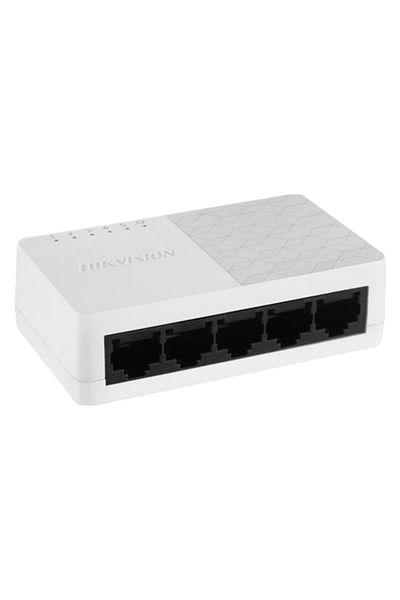 Hikvision Comutator cu 5 porturi 10/100/1000 Mbps RJ45 - DS-3E0505D-O