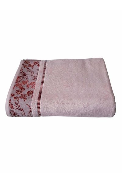 Özdilek Areka Bamboo Bath Towel - 90X150Cm- Pink