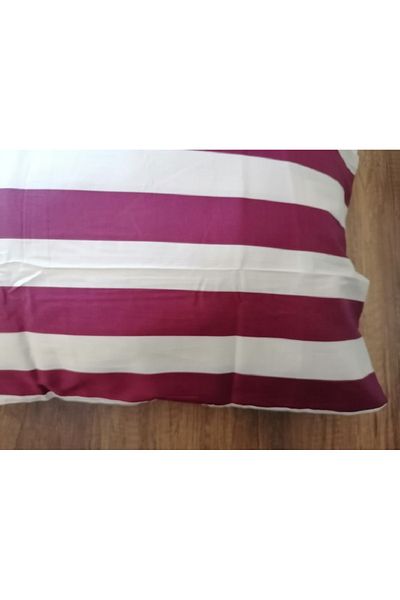 Taç Striped Pillowcase Set – 2 Pieces, 50X70 Cm, 100% Cotton Satin