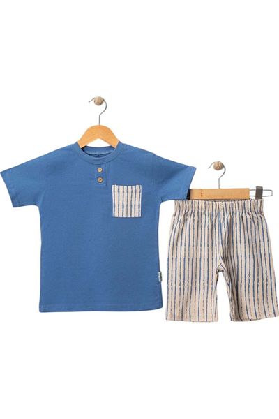 Babexi Tshirt Striped Shorts Set Saks