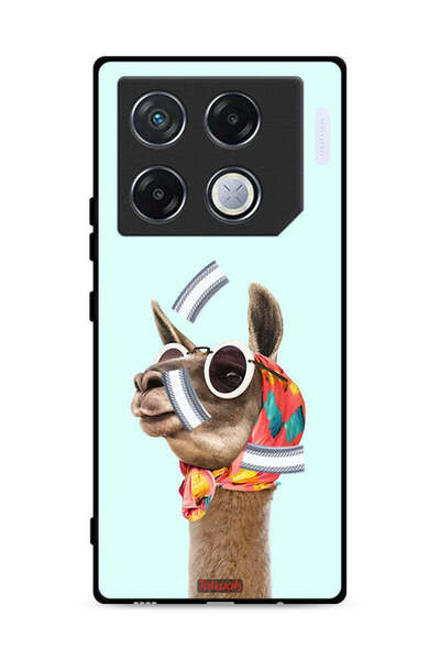 Tolwak غطاء حماية لهاتف Infinix GT 20 Pro 5G بلون جمل أنيق وجذاب