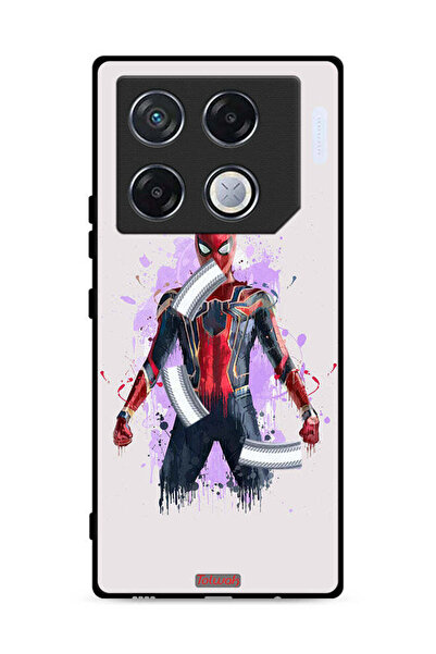 Tolwak غطاء حماية لهاتف Infinix GT 20 Pro 5G بتصميم العنكبوت الحديدي