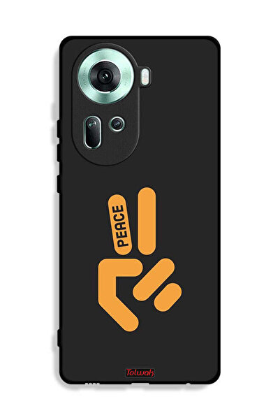 Tolwak غطاء حماية لهاتف Oppo Reno11 5G - Peace