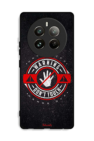 Tolwak غطاء حماية لجهاز Realme 12 Pro Plus 5G تحذير: لا تلمسه