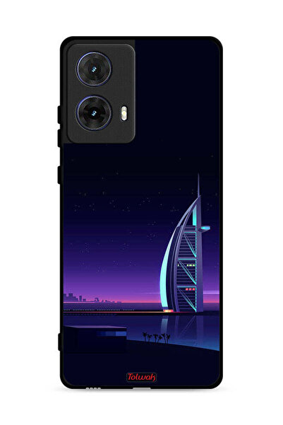 Tolwak غطاء حماية لهاتف موتورولا موتو جي 85 5 جي - فن برج العرب الرقمي