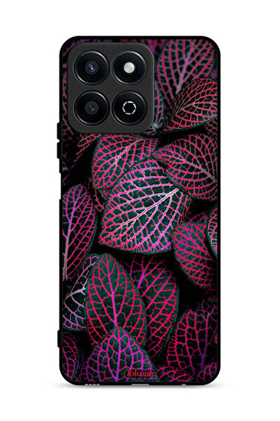 Tolwak غطاء حماية لهاتف Honor X7c 4G بنقشة أوراق سالجا