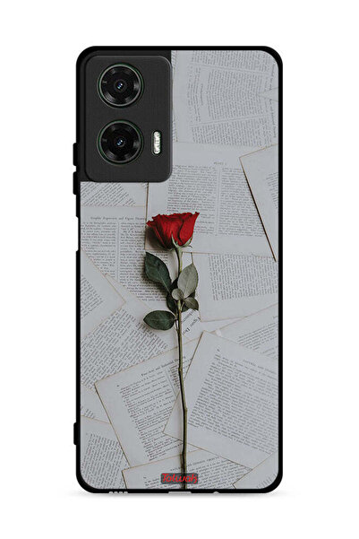 Tolwak غطاء حماية لهاتف موتورولا موتو جي 35 5G وردي على ورق