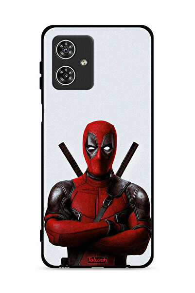 Tolwak غطاء حماية لهاتف موتورولا موتو جي 54 5G بتصميم ديدبول