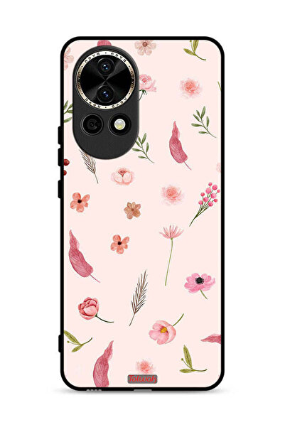 Tolwak غطاء حماية لهاتف هواوي نوفا 13 5G بنقشة أوراق وورود