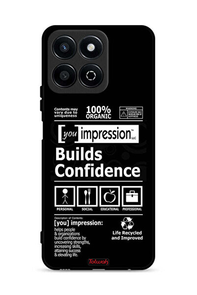 Tolwak غطاء حماية لهاتف Honor Play 60 Plus 5G ملصق يعزز الثقة