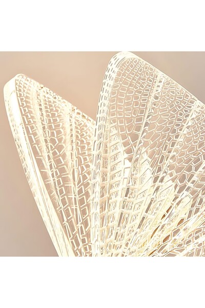 Vooltex مصباح ابجورة طاولة على شكل فراشة بالشحن فاخرة فولتكس