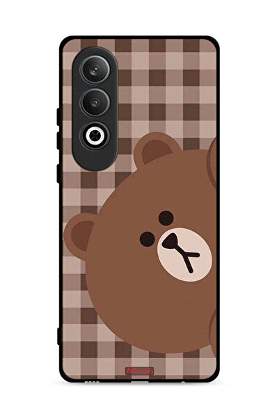 Tolwak غطاء حماية لهاتف Oppo K12 5G على شكل دب تيدي