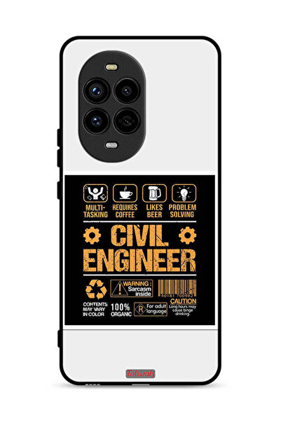 Tolwak غطاء حماية Huawei nova 13 Pro 5G غطاء حماية ملصق المهندس المدني