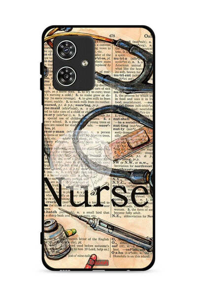 Tolwak غطاء حماية لهاتف موتورولا موتو جي 54 5 جي - أدوات ممرضة عتيقة