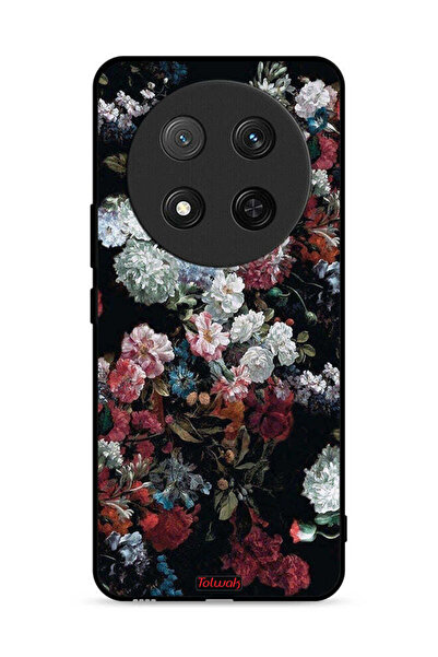 Tolwak غطاء حماية لهاتف Honor X9c 5G بنقشة ورود عتيقة