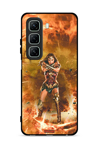 Tolwak غطاء حماية لجهاز Infinix Hot 50 5G بتصميم Wonder Women