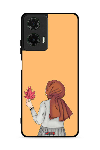 Tolwak غطاء حماية لهاتف موتورولا موتو جي 35 5G يحمل ورقة شجر