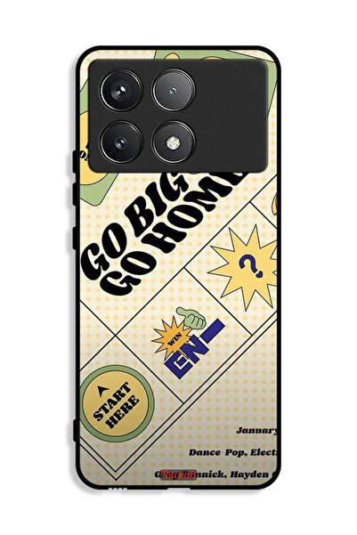 Tolwak Xiaomi Redmi K70E 5G Protective Case Cover Go Big Or Go Home