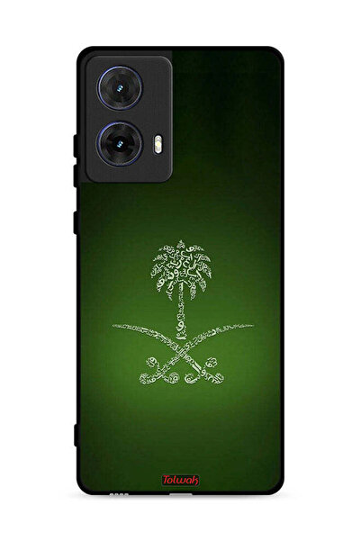 Tolwak غطاء حماية لهاتف موتورولا موتو جي 85 5 جي، لافتة المملكة العربية السعو...