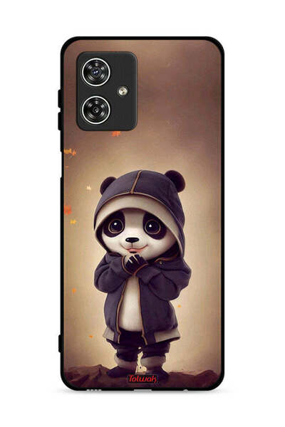 Tolwak غطاء حماية لهاتف موتورولا موتو جي 54 5G - باندا صغير لطيف