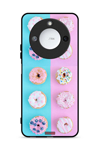 Tolwak غطاء حماية لهاتف Honor X60 5G بنقشة دوناتس هيذر