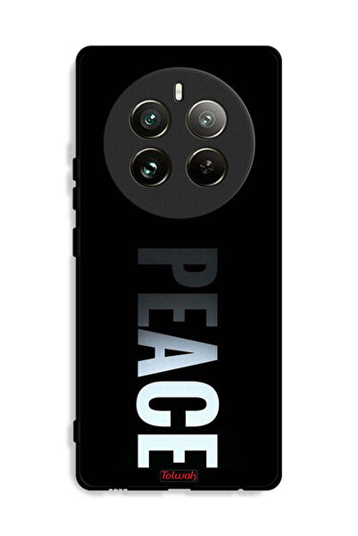 Tolwak غطاء حماية لجهاز Realme 12 Pro Plus 5G - Peace