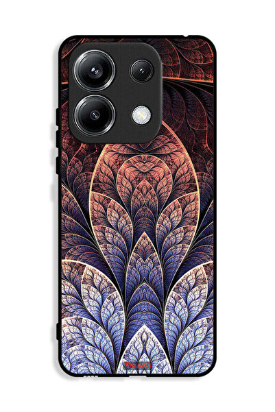 Tolwak غطاء حماية لهاتف Xiaomi Poco M6 Pro 4G بتصميم زهور كسورية تجريدية