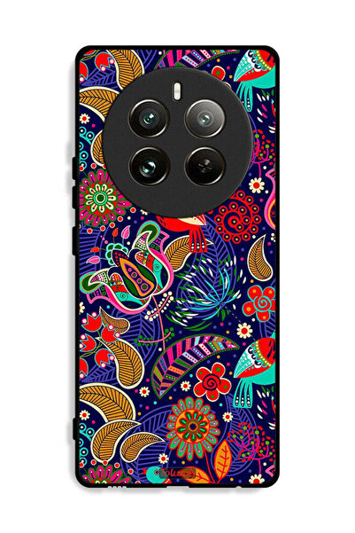 Tolwak غطاء حماية لهاتف Realme 12 Pro Plus 5G بنقشة طيور وزهور