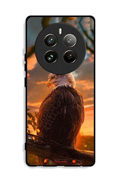 Tolwak غطاء حماية لجهاز Realme 12 Pro Plus 5G بتصميم النسر
