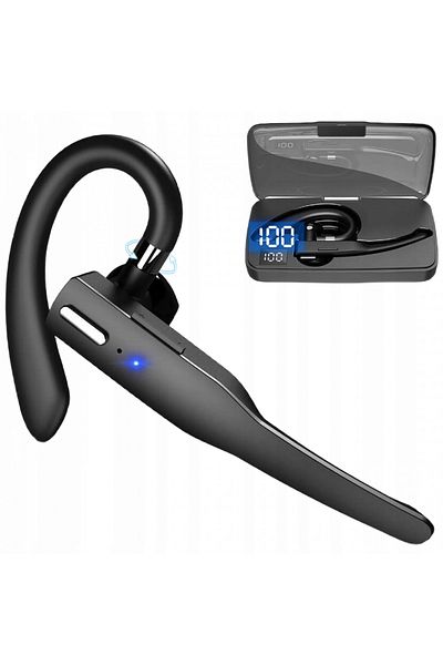 NewEvo Wireless Bluetooth Headset, Business, Handsfree Type, Bluetooth 5.0, Ergonomic Design