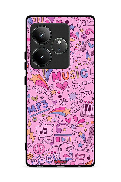 Tolwak غطاء حماية لهاتف Realme GT Neo6 5G - علامات موسيقية