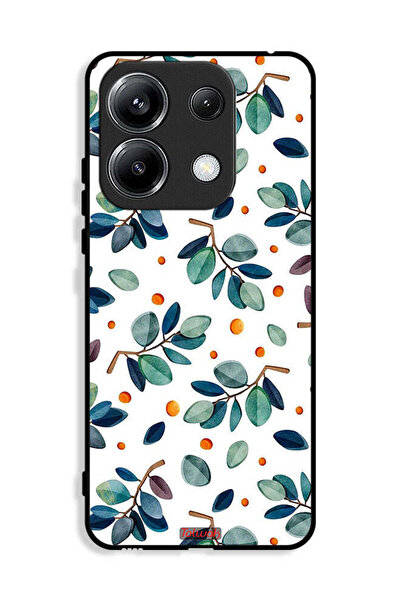 Tolwak غطاء حماية لهاتف Xiaomi Poco M6 Pro 4G بنقشة أوراق الشجر