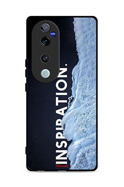 Tolwak غطاء حماية مُلهم لهاتف Vivo V40 Pro 5G