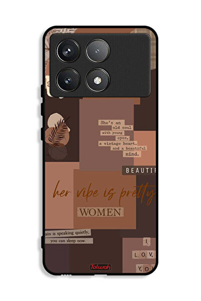 Tolwak غطاء حماية لهاتف Xiaomi Redmi K70E 5G - Adventurer Women